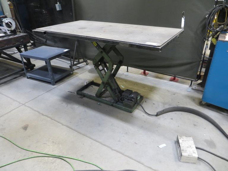 Electric Lift Table W 71" X 36" Table Top w 43" Max Lifting Height