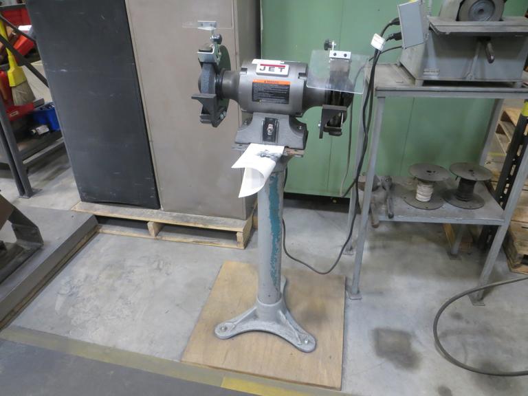 Jet JBG-8W 8"  Double End Pedestal Grinder w Wire Wheel