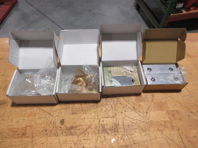 Haas 6" Steel and Aluminum Soft Jaws (4 Sets), Steel 1.5 & 2" Thick, Aluminum 1.5 & 2", **New In Boxes**