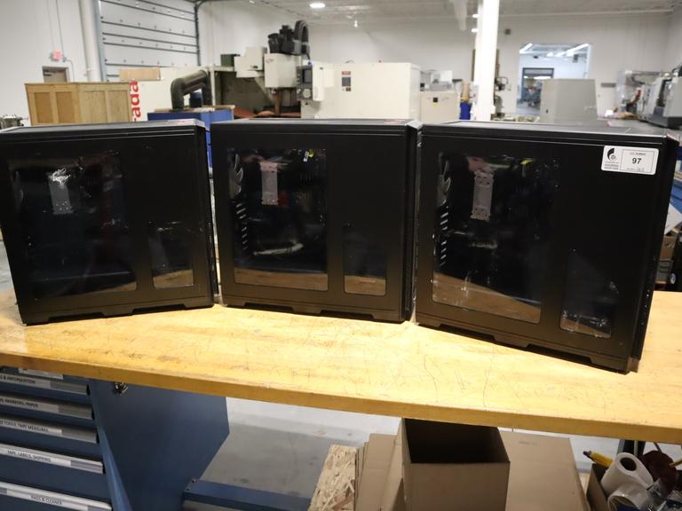 Intel Core I7 Desktop Computers (3) With WIFI Network Card