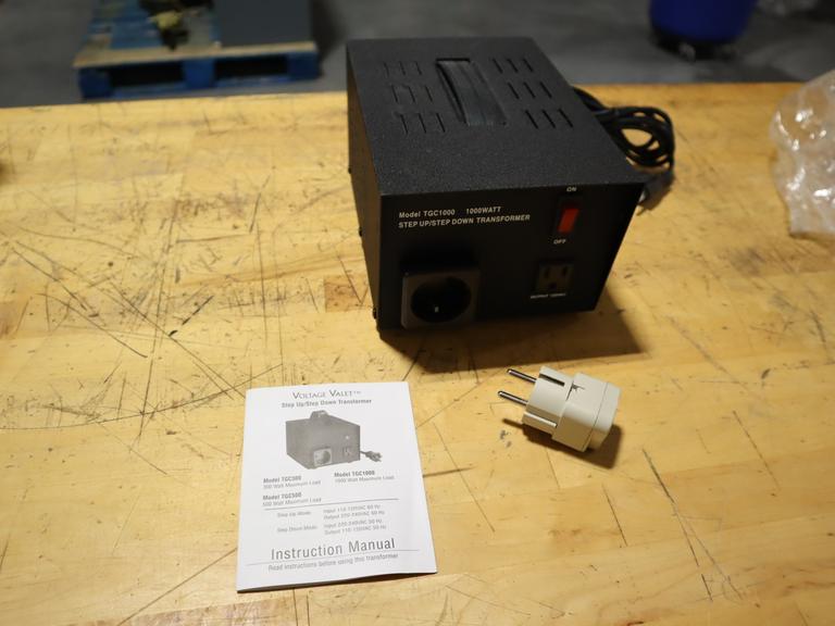 Voltage Valet Step TGC1000 - UP/DOWN Voltage Transformer 1000W 