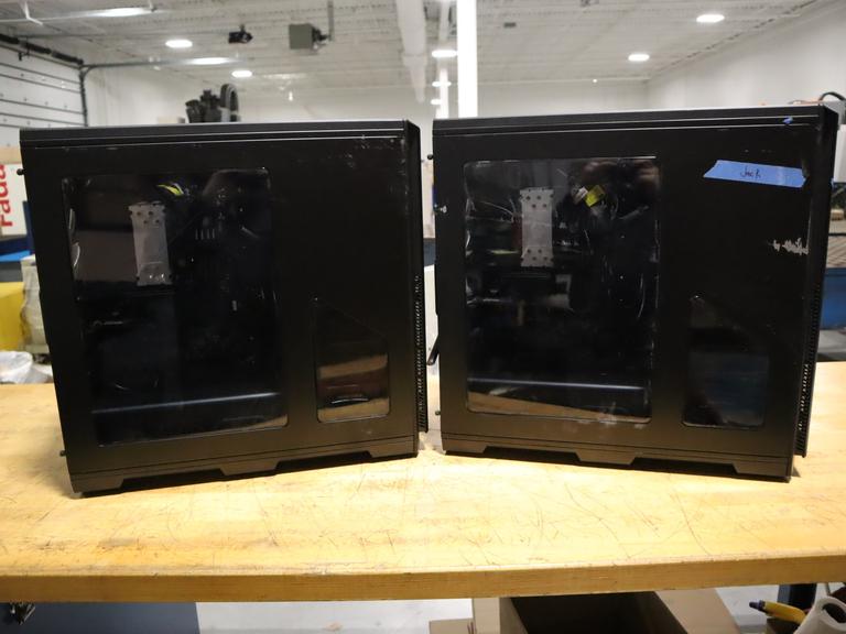 Intel Core I7 Desktop Computers (2) With WIFI Network Card