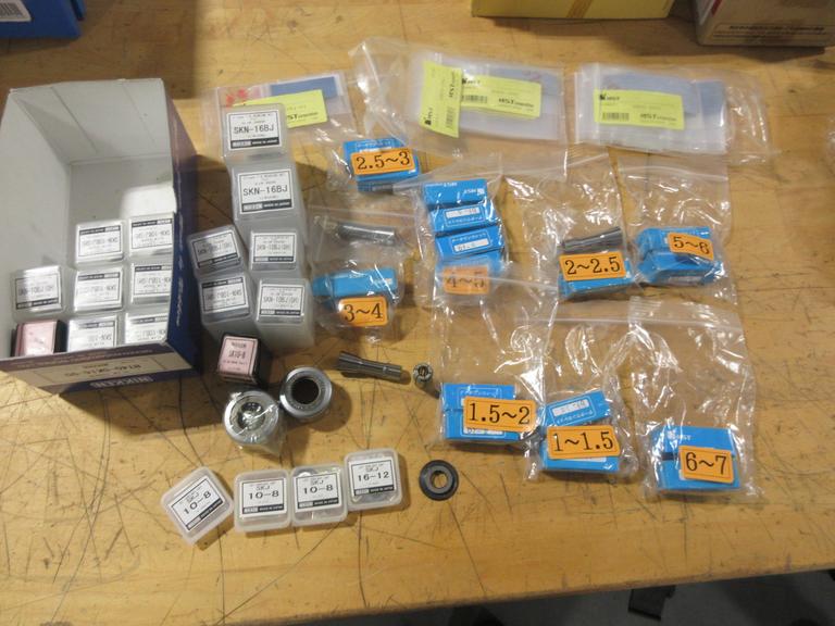 MST & Nikken - Double Angle Split Collets - Assorted