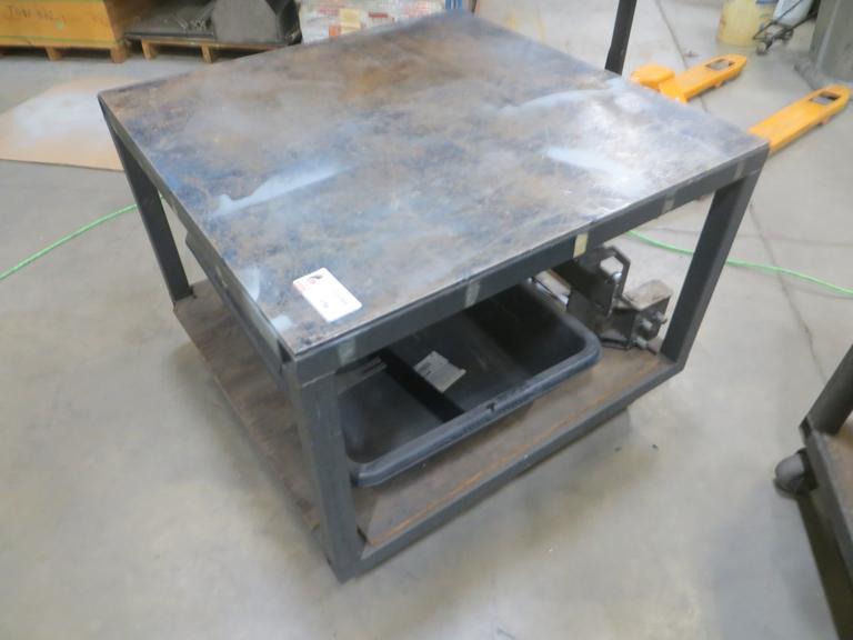 Heavy Duty Cart, 2 Shelves, AND Contents