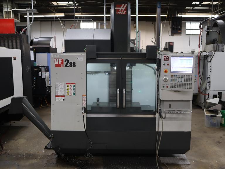 Haas VF-2SS CNC Vertical Machining Center, 12K Spindle, 30 Station SMTC, Probing, 4th Axis Brushless Drive - NEW 2020
