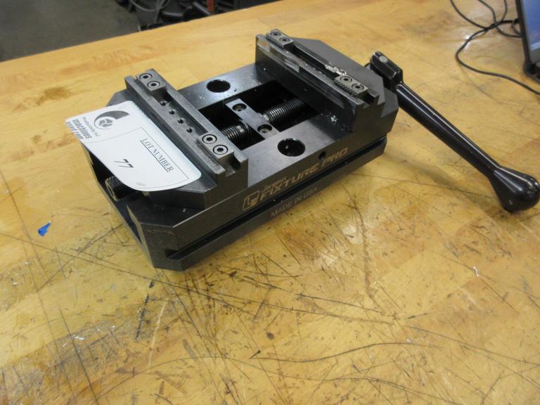 Jergens Fixture Pro 5" Centering Work Vise with Handle