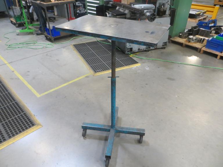 Adjustable Cart 27 3/4" X 16" Table Top