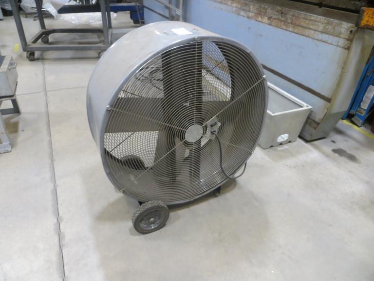 MaxxAir Heavy Duty Shop Fan - Portable on Casters