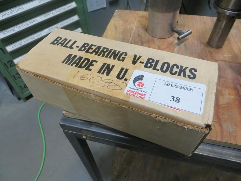 Flexbar Machine Corp Ball Bearing V Blocks NO 16098