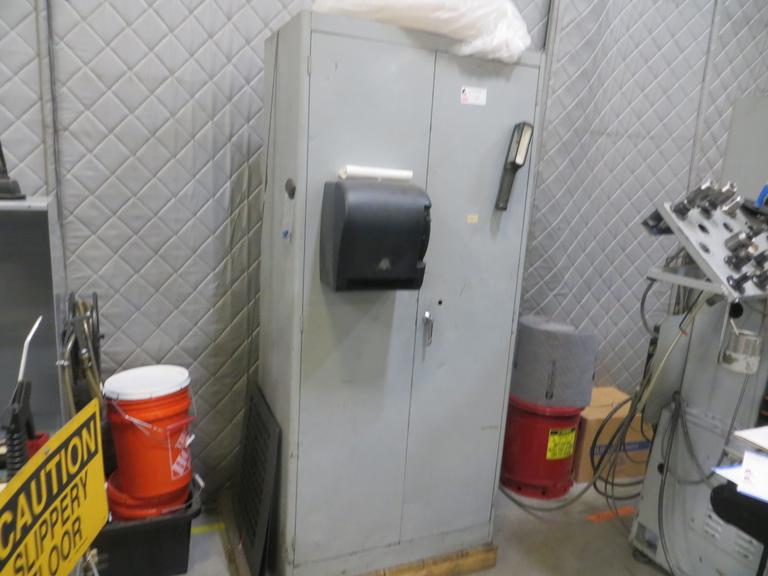 2 Door Cabinet w Contents