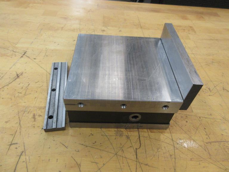 Permanent Magnetic Chuck, 6"x6" Square, Manual Lever Operated