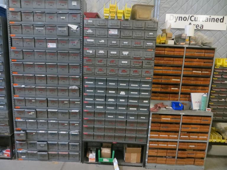 Equipto 84 Drawers w 36 Equito Drawers- Contents Included