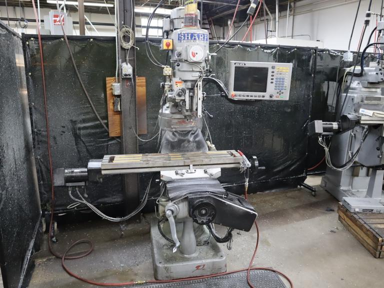 Sharp Model LM-42 2-Axis CNC MillPWR Vertical Knee Mill, Power Quill Feed - NEW 2014