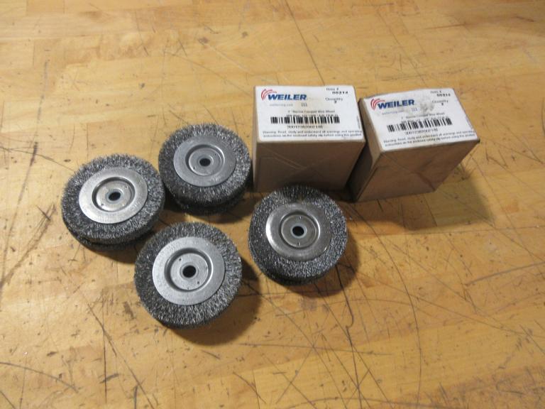 Weiler 3" Narrow Crimped Wire Wheels  00214
