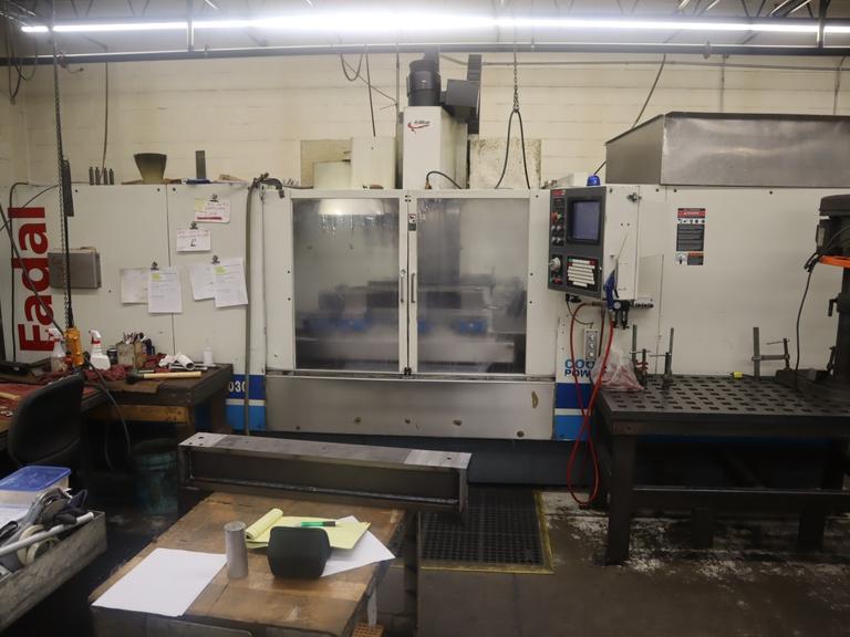 Fadal 8030 HT CNC Vertical Machining Center, High Torgue 10K Spindle, 20 Station Carousel Tool Changer, Rigid Tapping