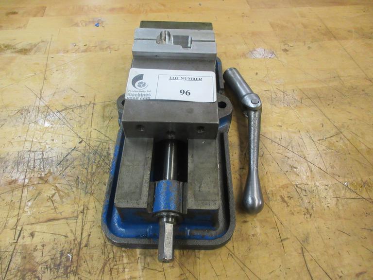 Kurt D40 4" Machine Vise with Handle and Aluminum Jaws