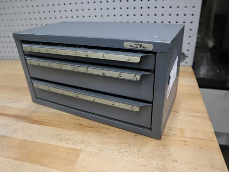 Huot Letter Drill Index 3 Drawer with Contentw