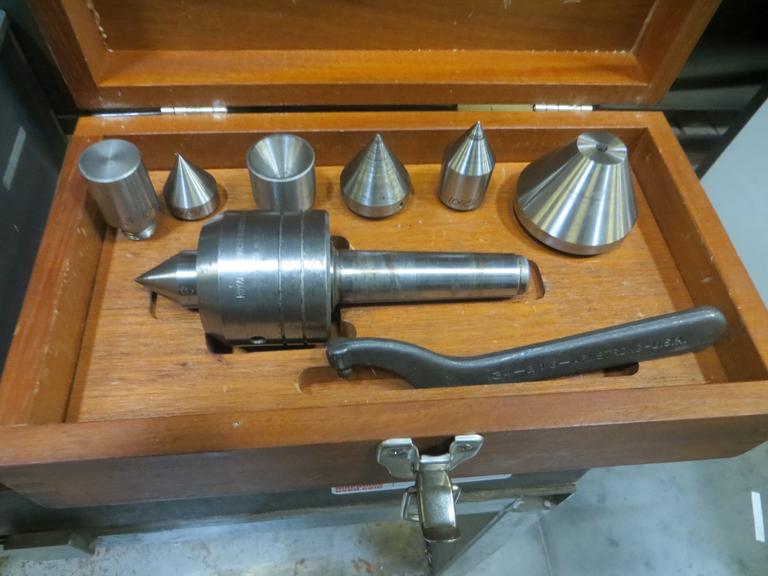 Royal Products Live Center Tailstock w Assorted Tips