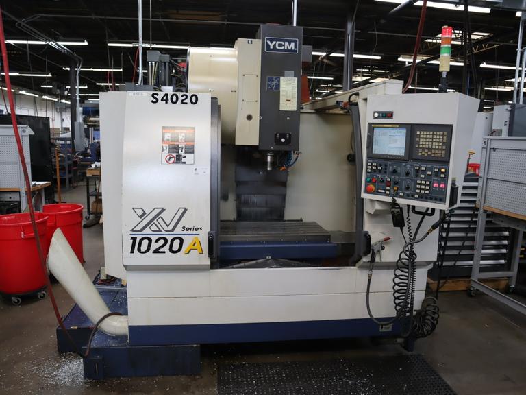 YCM Model XV1020A 3-Axis CNC Vertical Machining Center, 10K Spindle, 24 Station SMTC