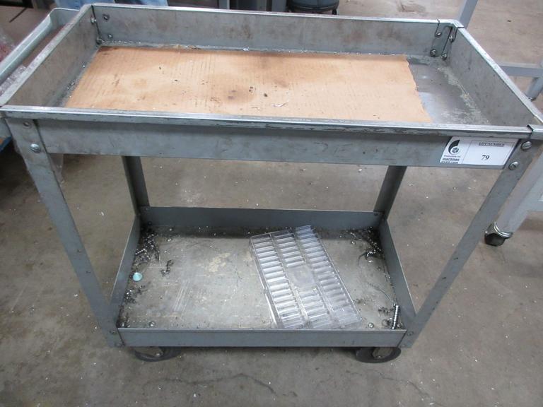 Rolling Steel Shop Cart