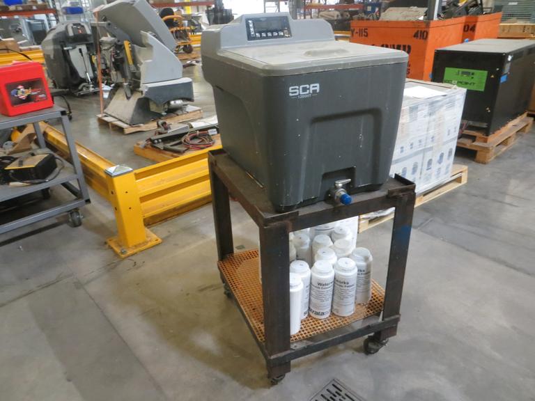Support Cleaning Apparatus Model SCA-1200HT On Portable Cart