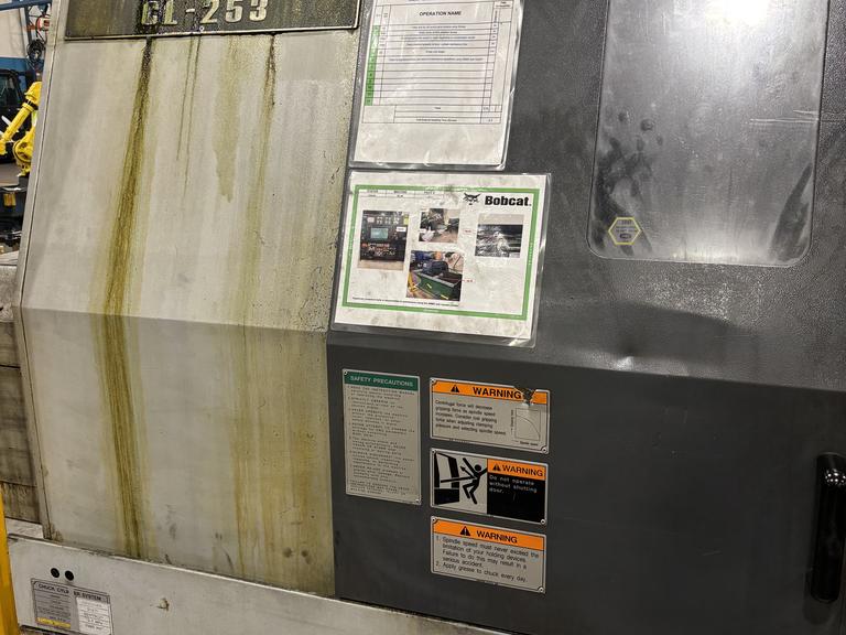 Mori Seiki CL-253A CNC Turning Center, MSC-803 CNC Control, 10-Station Turret, Chip Conveyor