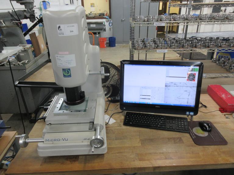 Micro-Vu Sol 161 Manual Optical Measurement System with PC Operating System