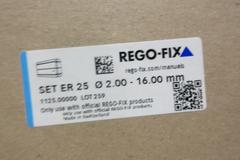 Rego-Fix ER25 Collet Set 2mm-16mm (15pcs) with Foam Tray, NEW IN BOX