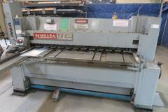 Niagara Model 76B 1/4 Power Squaring Shear with  5' Squaring Arm and 2-Front Sheet Supports