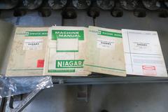 Niagara Model 76B 1/4 Power Squaring Shear with  5' Squaring Arm and 2-Front Sheet Supports