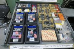 Heavy Duty 14 Drawer Cabinet WITH CONTENTS