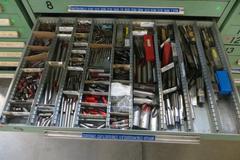 Heavy Duty Cabinet 13 Drawer Cabinet and Contents