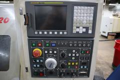 Daewoo Doosan Lynx 220C CNC Turning Center, 8" 3-Jaw Chuck, 12 Station Turret, Parts Catcher, Tool Presetter, Chip Conveyor
