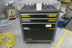 Portable Tool Box w Shop Made 40 Taper Tool Holder - W Contents