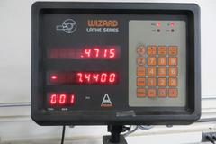 LeBlond Regal 15" x 32" Engine Lathe with Wizard Lathe Series 2-Axis DRO, 8" 3-Jaw Chuck, 2-1/4" Spindle Bore, Taper Attachment