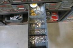 Durham 84 Drawer Index w Contents of Hardware