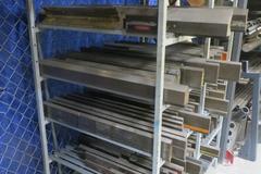 Press Brake Dies - Large Assortment on Storage Cart