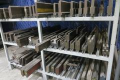 Press Brake Dies - Large Assortment on Storage Cart