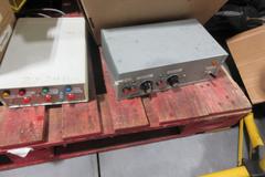 Pallet Of Miscellaneous Items - Control Boxes, Vacuums, Electrical Cable Connectors