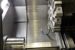 Mori Seiki CL-253A CNC Turning Center, MSC-803 CNC Control, 10-Station Turret, Chip Conveyor