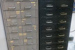 (2) 11 Drawer Cabinets and Contents 