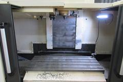 Hyundai Wia F500 Plus CNC Vertical Machining Center, 10K Spindle, 30 Station SMTC, Chip Conveyor, High Pressure Coolant System
