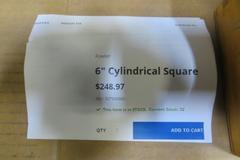 Fowler Cylindrical Square 6"
