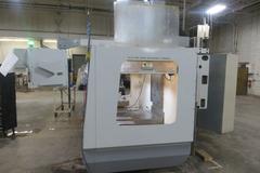 Haas VM-3 CNC Vertical Machining Center w 4th & 5th Axis Brushless Drives, 24+1 ATC, Chip Auger - New Haas Control Installed in 2018