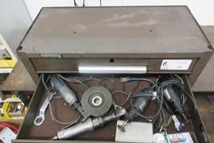 Kennedy 2 Drawer Mid Tool Box, with Contents of Dremel Tools and More