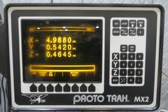 Southwest Industries Trak TRM 3 Axis w Proto Trak MX2 2-Axis CNC Control, Kurt Power Draw Bar, 40 Taper, 10" x 45" T-Slotted Table and MORE