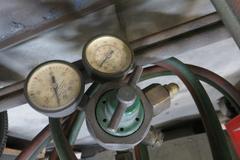 Acetylene Cart w Gauges and Torch
