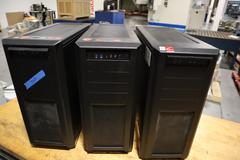 Intel Core I7 Desktop Computers (3) With WIFI Network Card