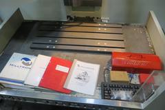 Milltronics Partner MM18 Vertical CNC Machining Center W Milltronics 7200 Control, 16 Station Carousel Tool Changer, Coolant Tank & Pump and MORE!