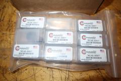 Redline RC4ER25400 CAT40 ER25 Tool Holders NEW IN BOX (2) & NEW Command RC4E-0001 Pull Studs (9)